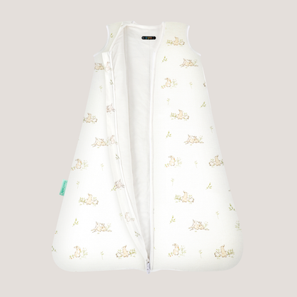 Coco Cuddle Bamboo Muslin Baby Sleep Sack 0.5 TOG, Garden Blue