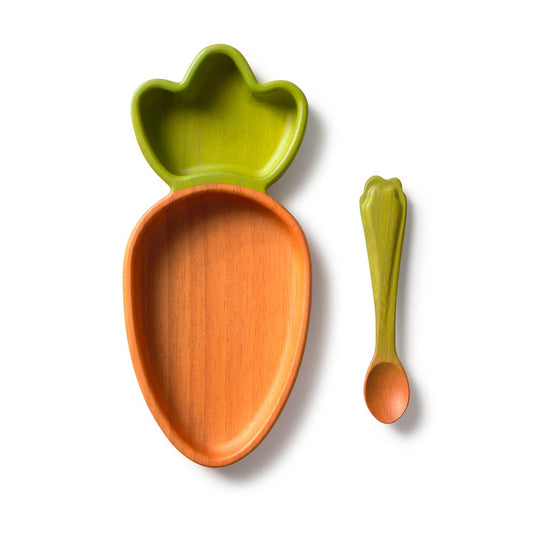 Cathy the Carrot Plate & Spoon Set