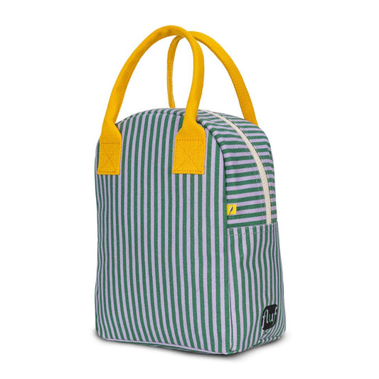 Zipper Lunch - Candy Stripe Grass