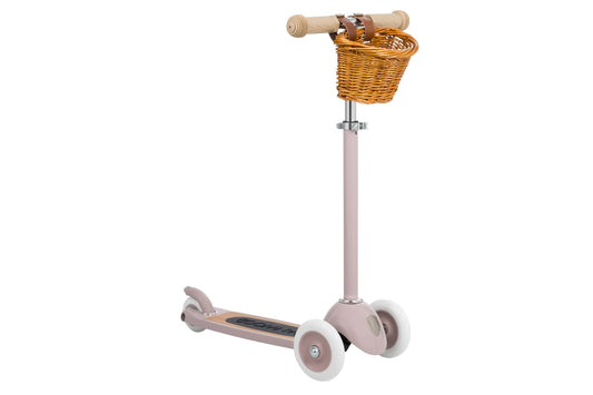 BANWOOD 3-WHEEL SCOOTER VINTAGE - DUSTY PINK