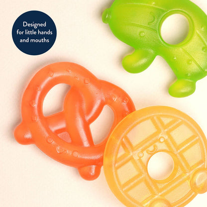 Cutie Coolers™ Water Filled Teethers (3-pack): Seaside
