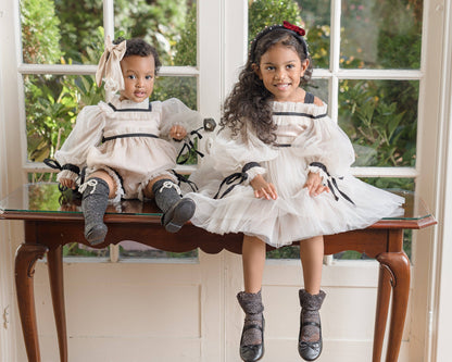 Coco-Caramel Tulle Dress: 8 Years