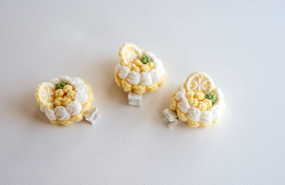 Tart Hair Clips: Pink