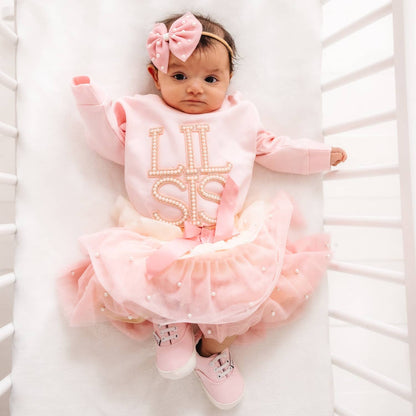 Pretty Pearl Petal Tutu - Kids Boutique Clothing: 6-8Y