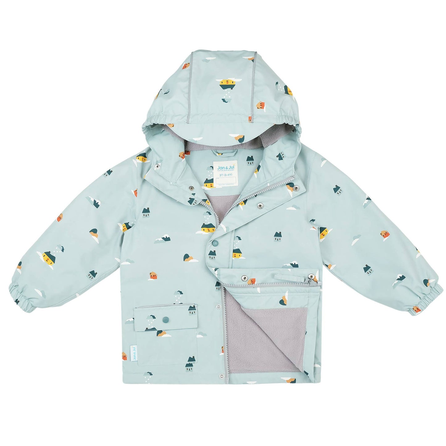 Home Sweet Home | Cozy-Dry Rain Jacket
