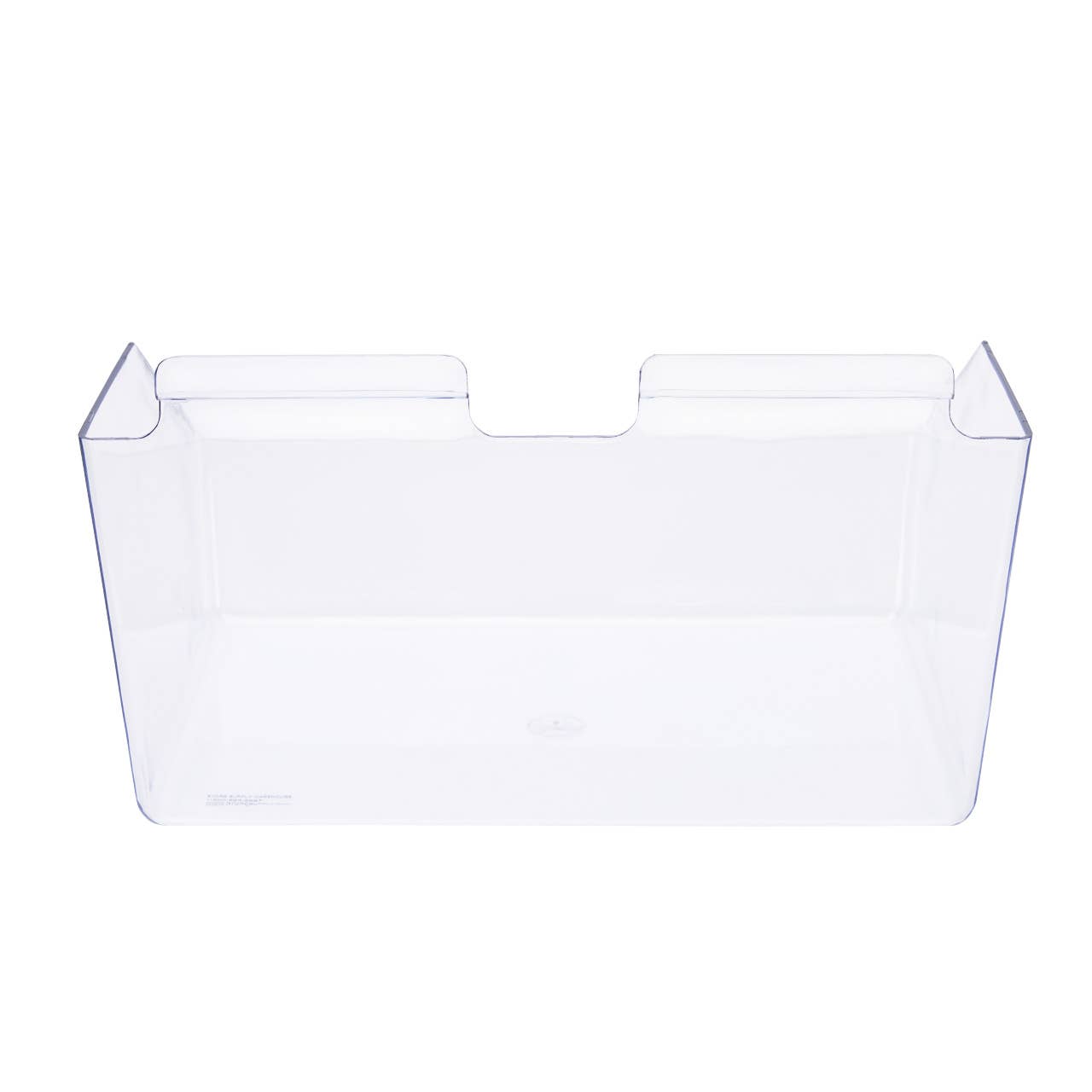 12"W X 5½"D X 9½"H Clear Plastic Dump Bin