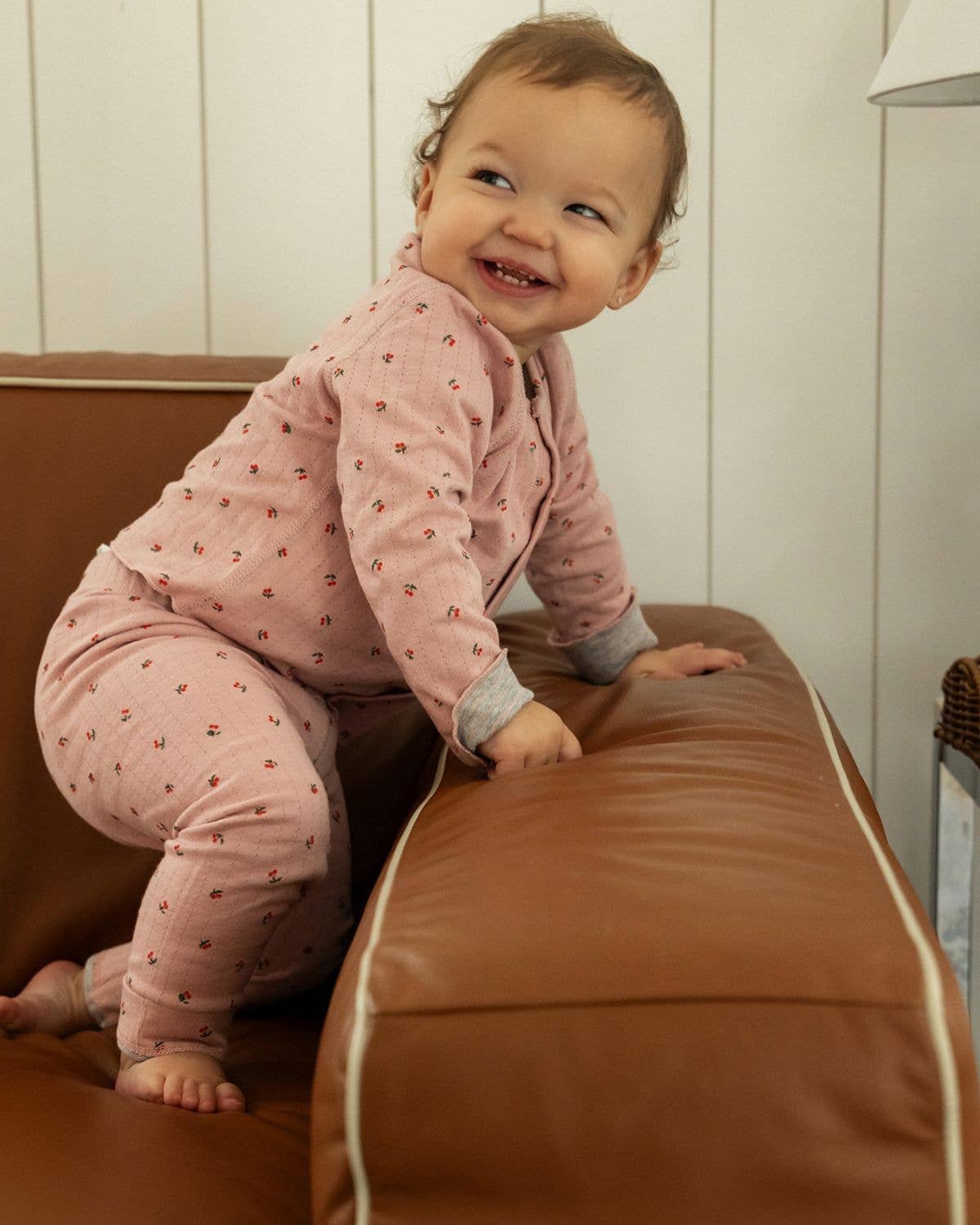 Sweet Cherry 2 PC Set: Pink / 9 Months