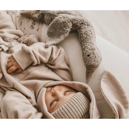 Cuddly animal Goose small | grey