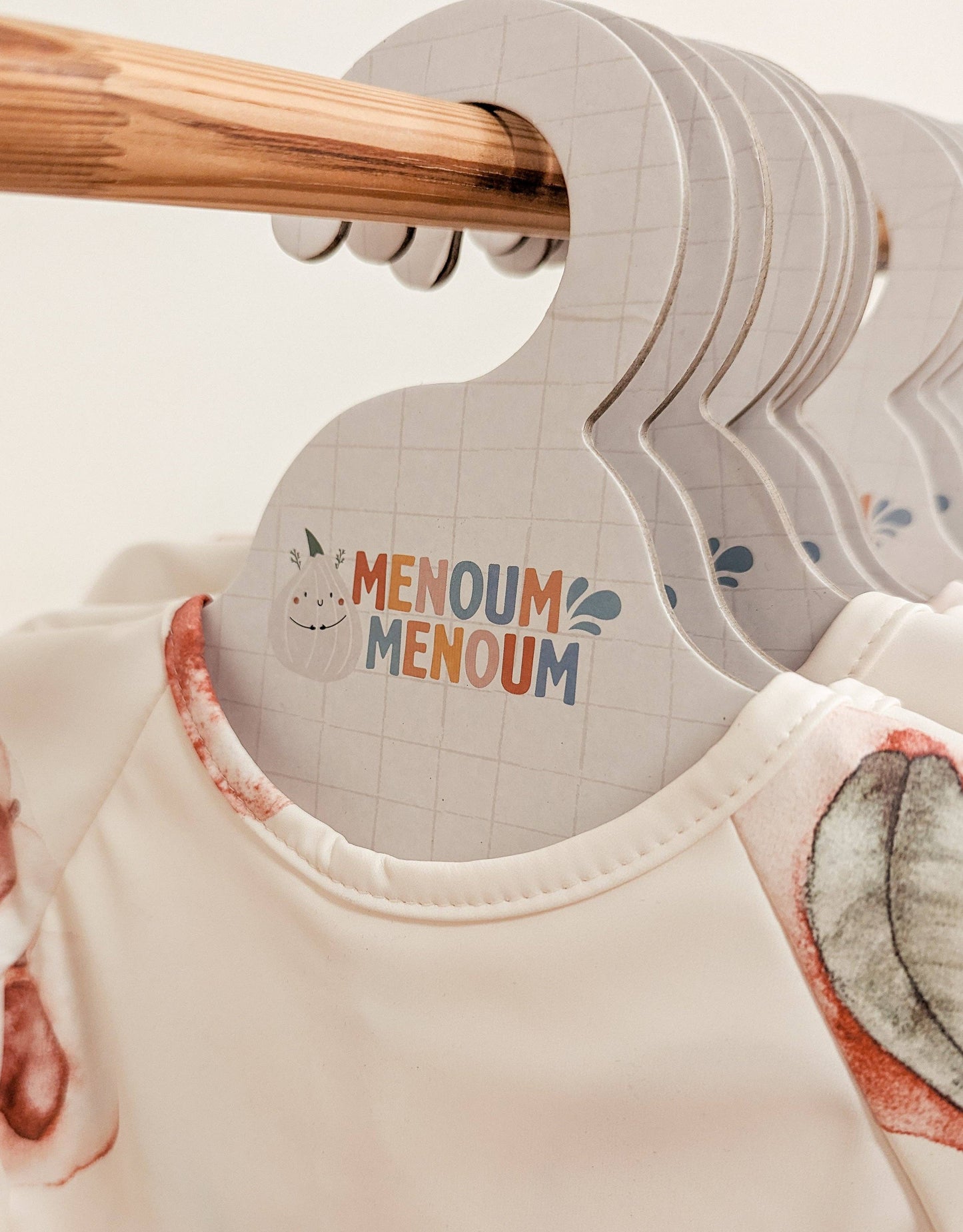 Long sleeves Bib - Dinosaurs - Menoum Menoum