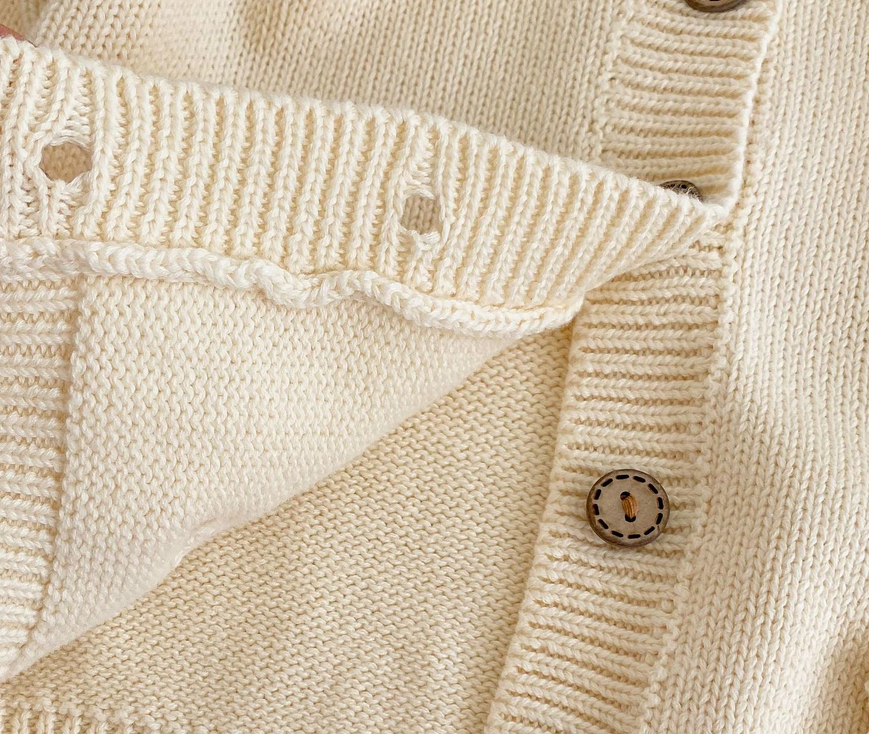 Annie & Charles® knitted jacket FLOWERS