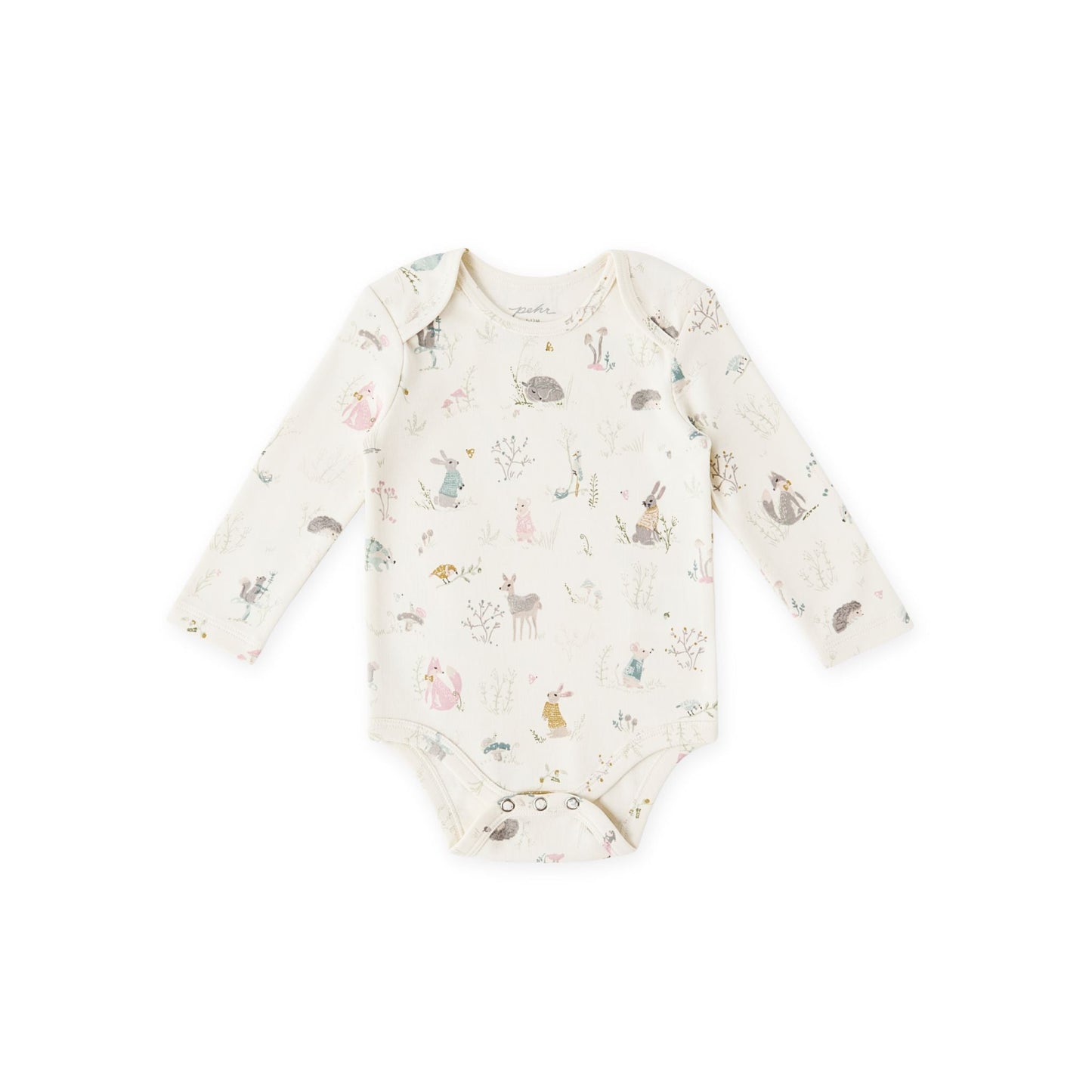 Lap Shoulder One-Piece - Forest Fable