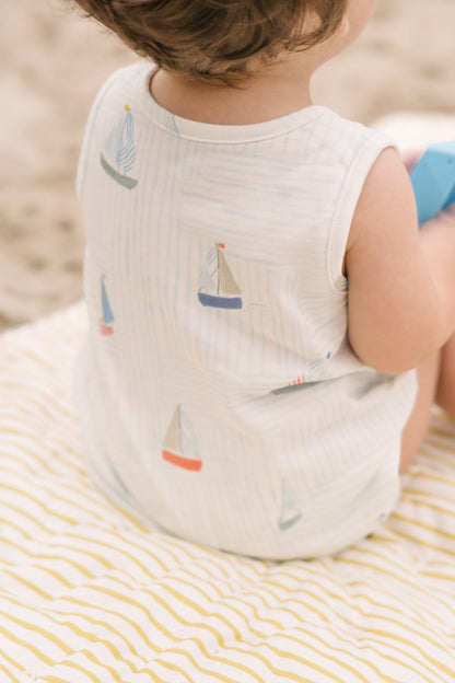 Sleeveless One-Piece - Set Sail