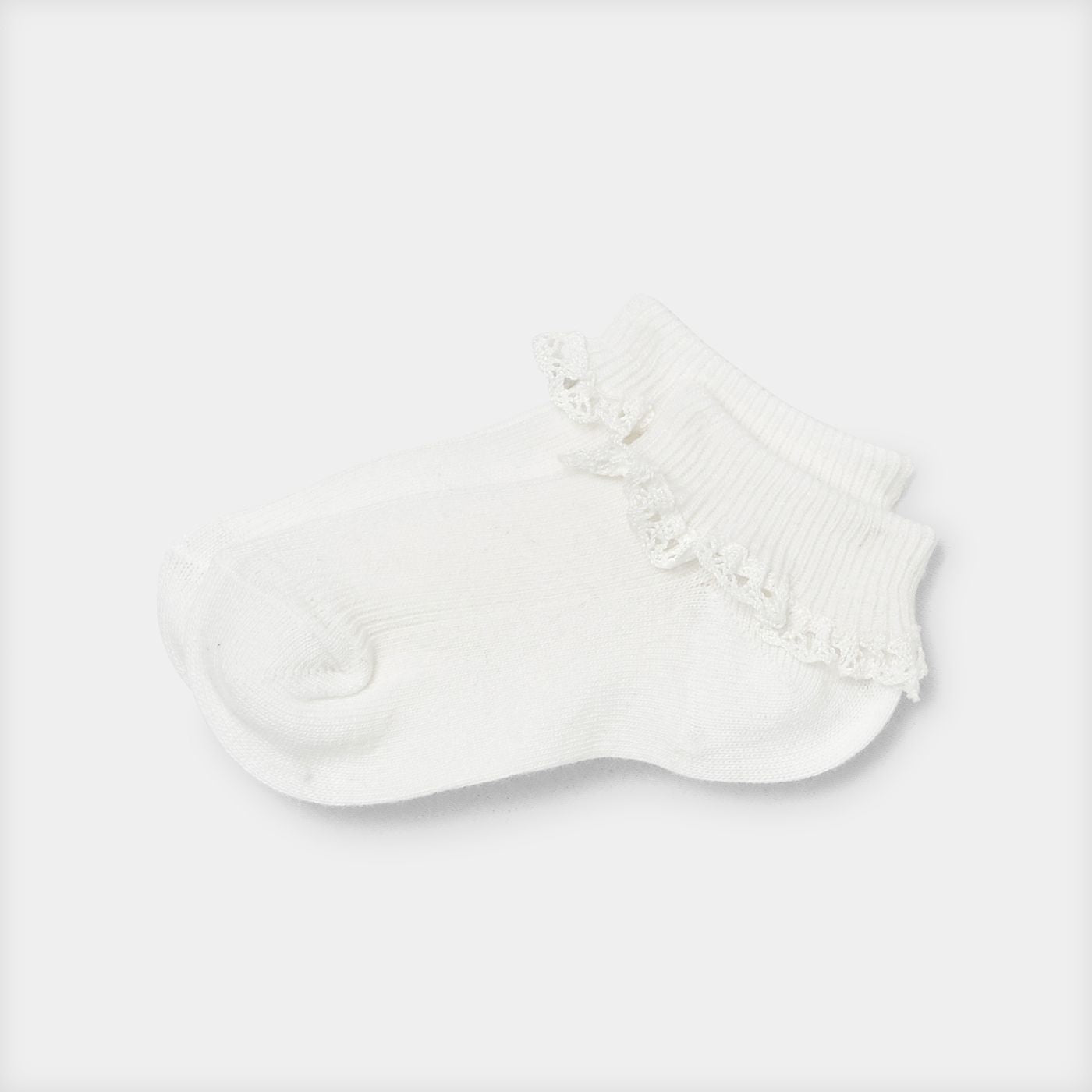 Girl Maison Guille socks - Elsa, Jacadi White
