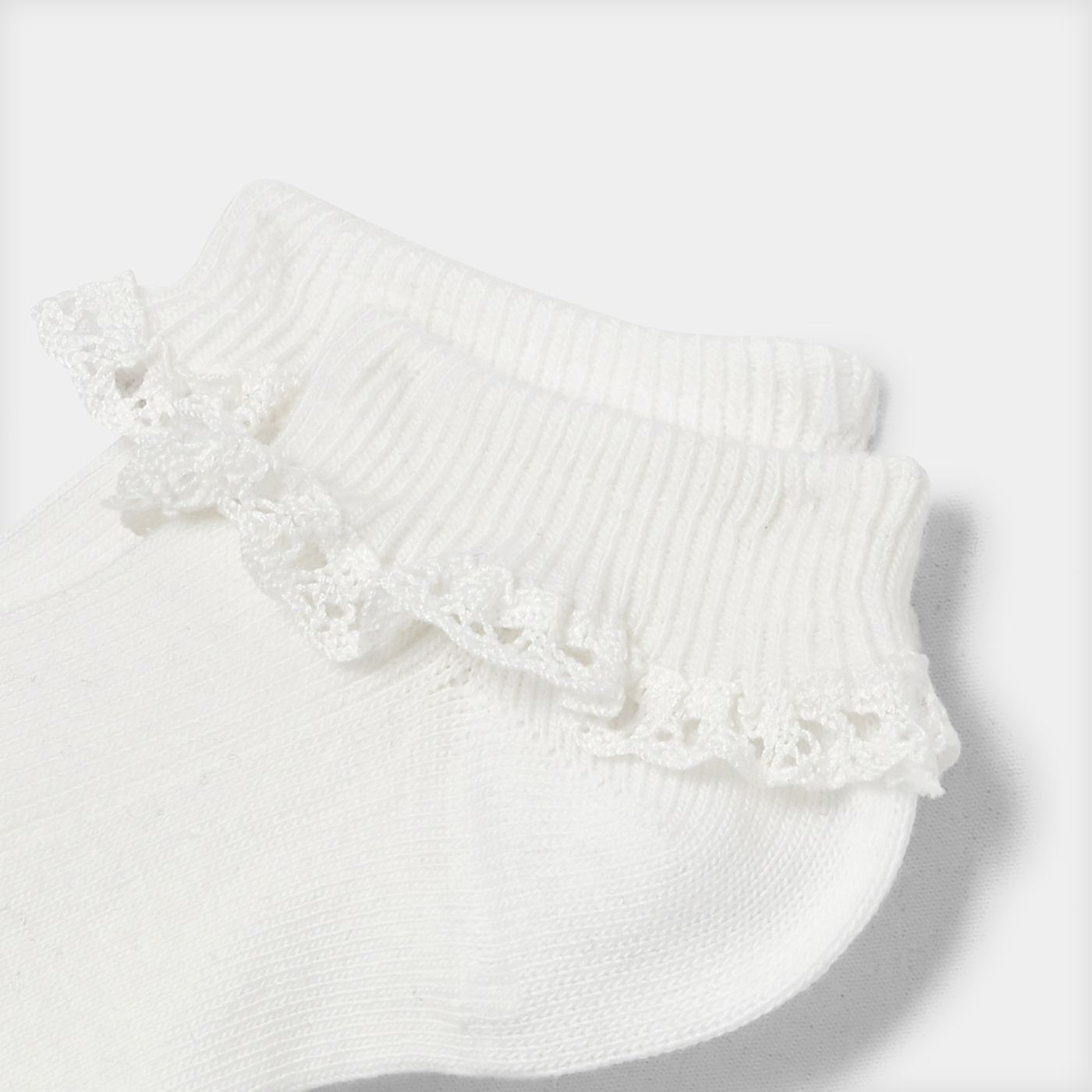 Girl Maison Guille socks - Elsa, Jacadi White