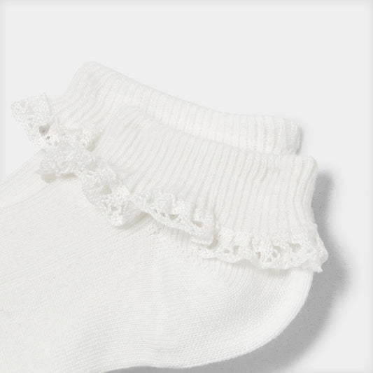Girl Maison Guille socks - Elsa, Jacadi White