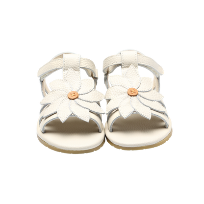 Iles Fields Sandals | Daisy | Off White Leather