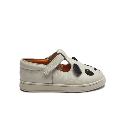 Sunni Classic Shoes | Panda | Off White Leather