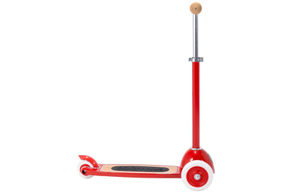 BANWOOD 3-WHEEL SCOOTER VINTAGE - RED