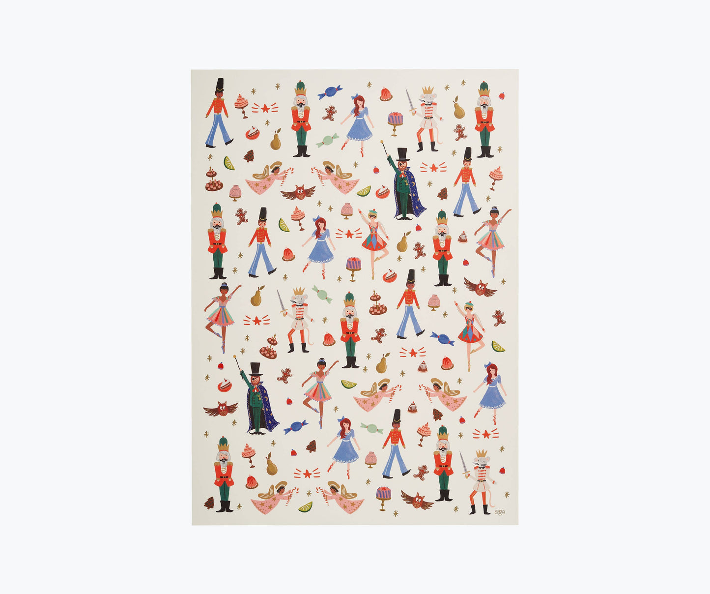 Roll of 3 Nutcracker Wrapping Sheets