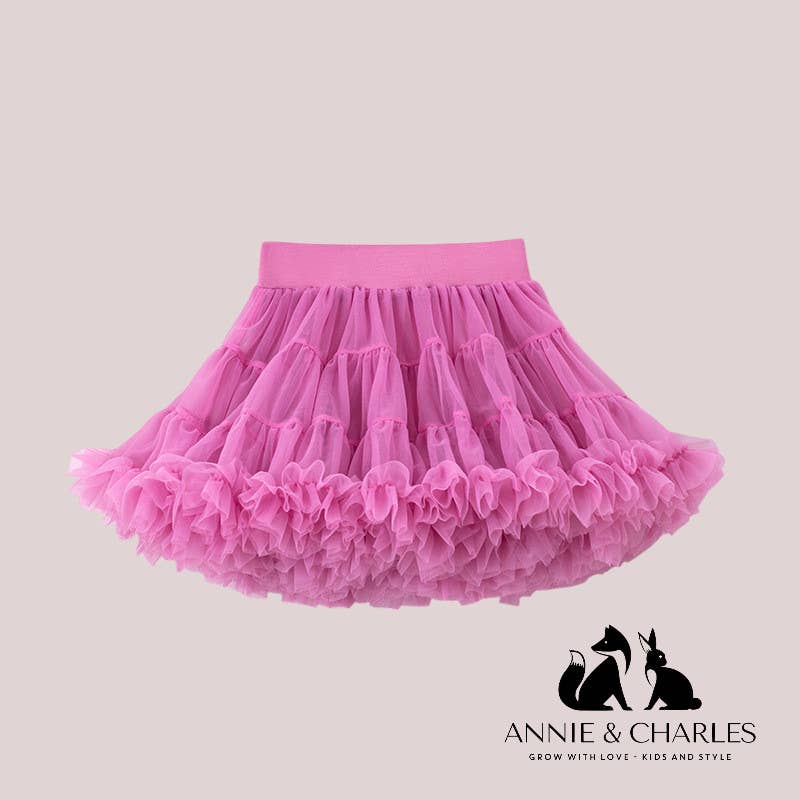 Annie & Charles® tulle skirt: Blush