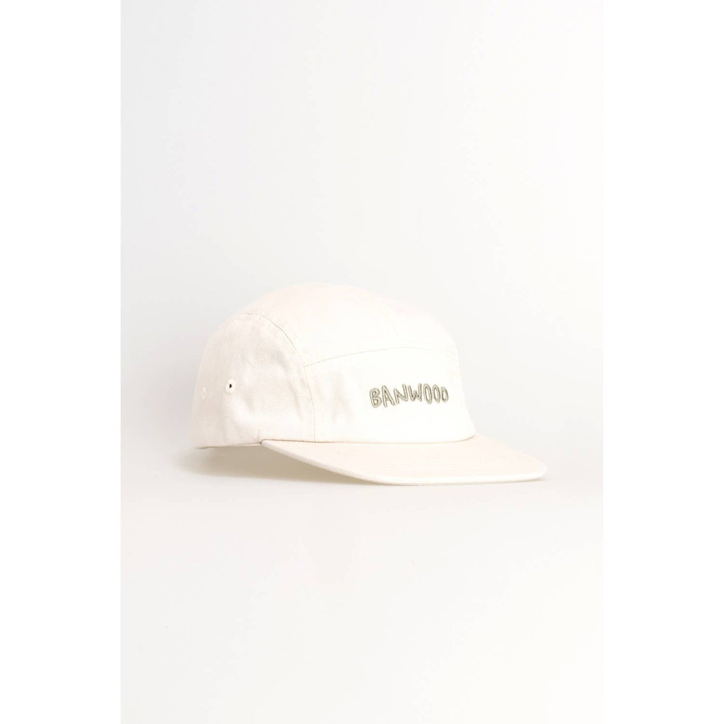 Banwood Washed 5 panel Cap - Cream