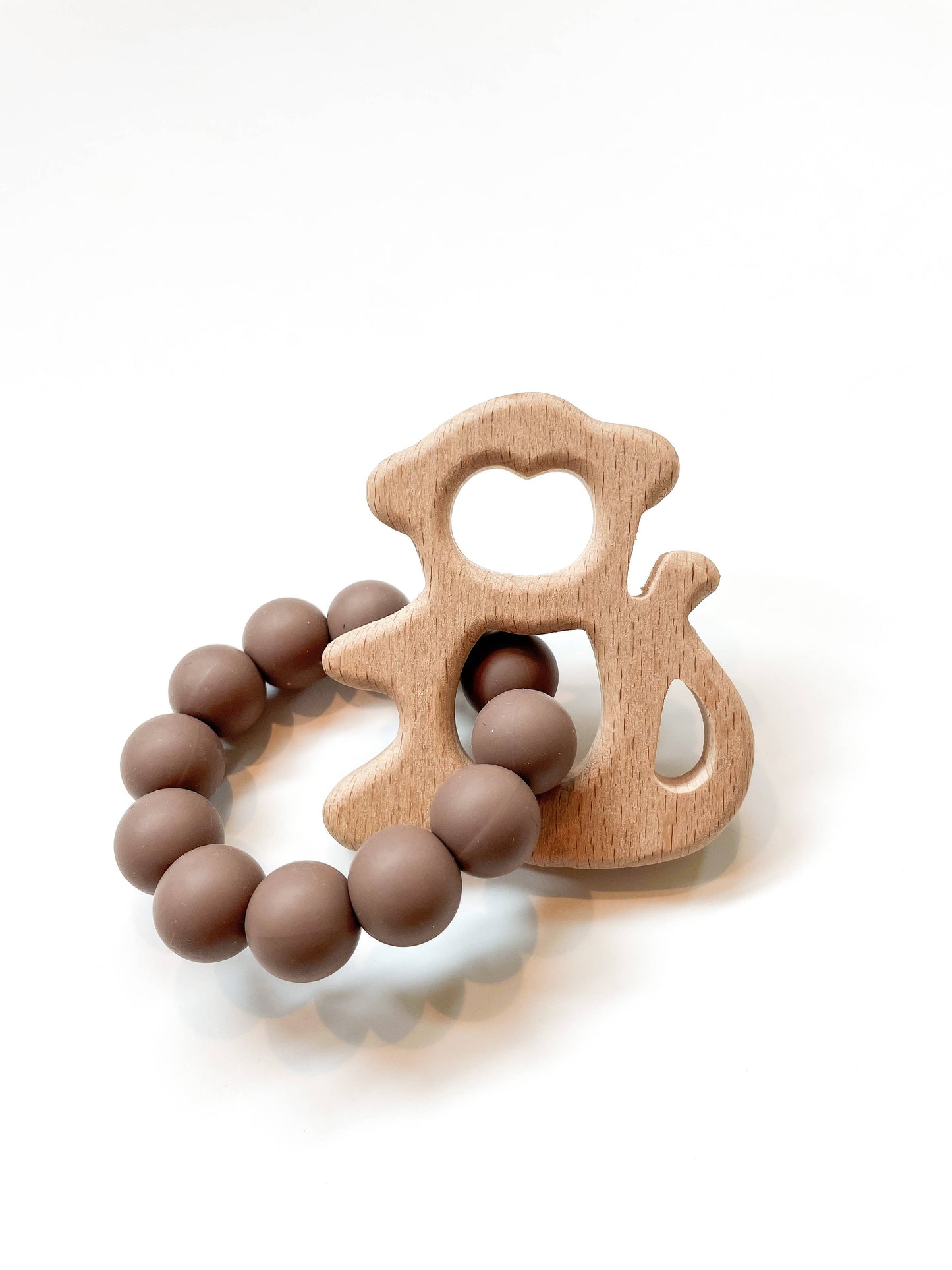 Basic Monkey Teether: Powder Blue