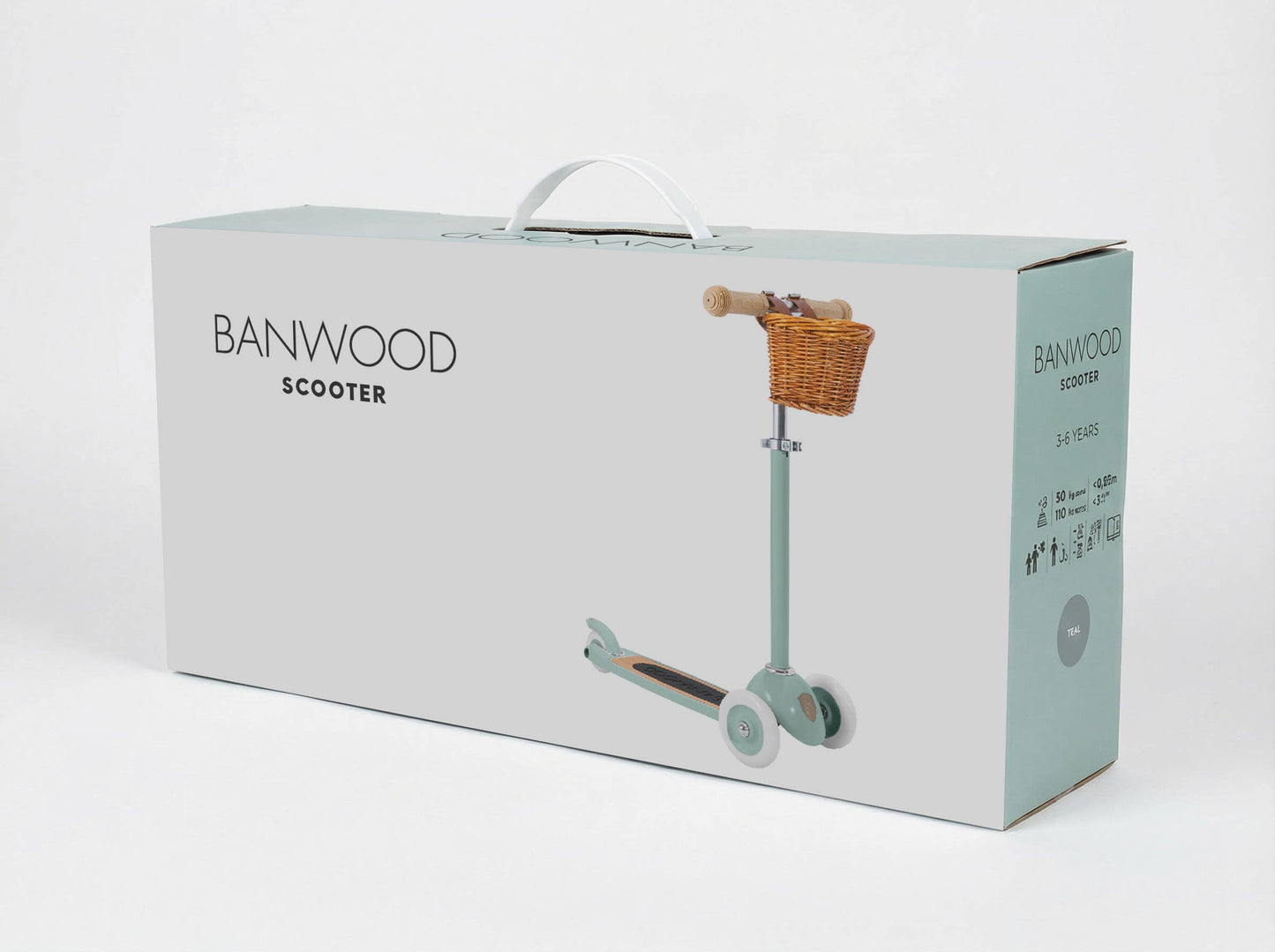 BANWOOD 3-WHEEL SCOOTER VINTAGE - DUSTY PINK