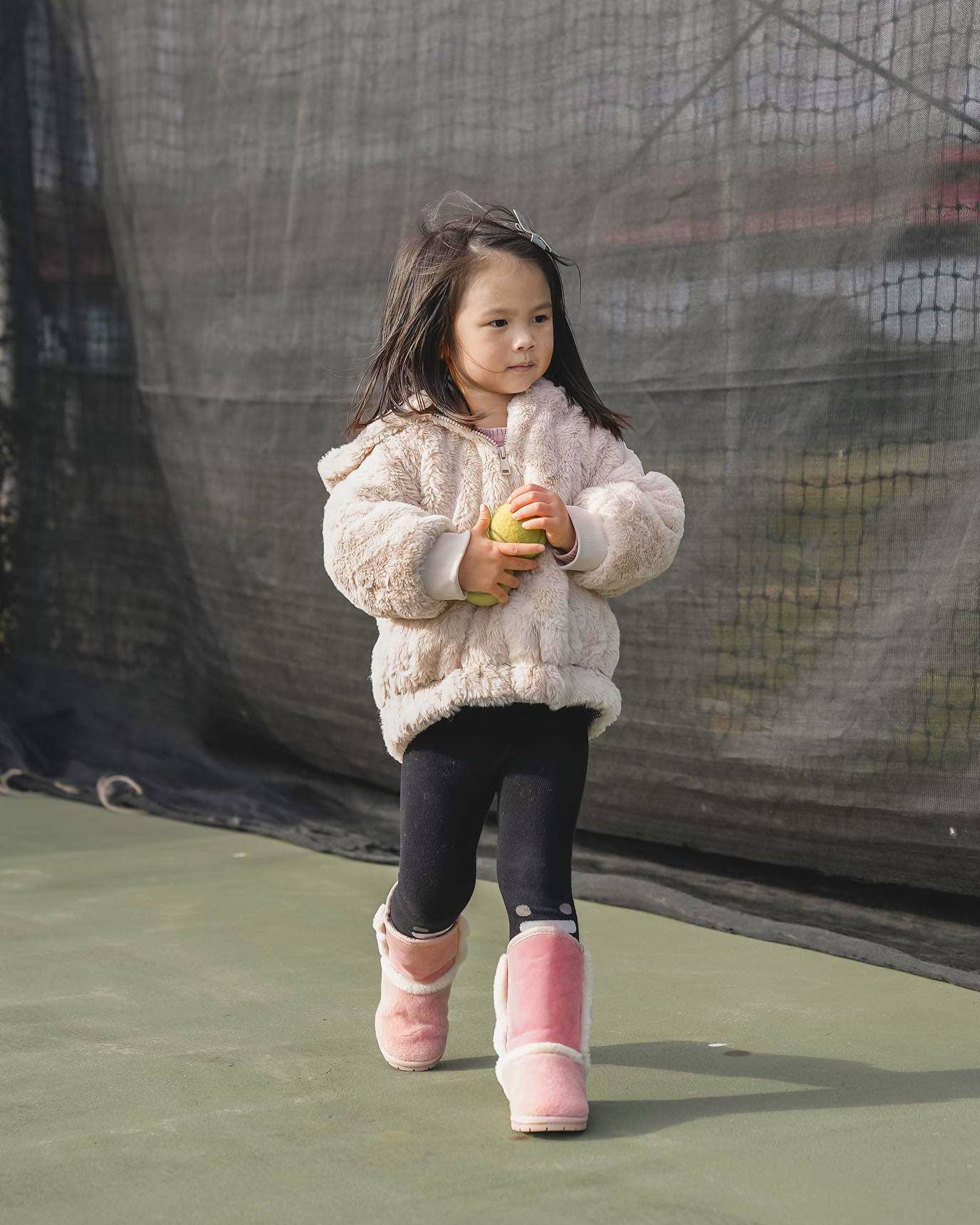 Kids Winter Warm Boots Lemonade Pink: 23