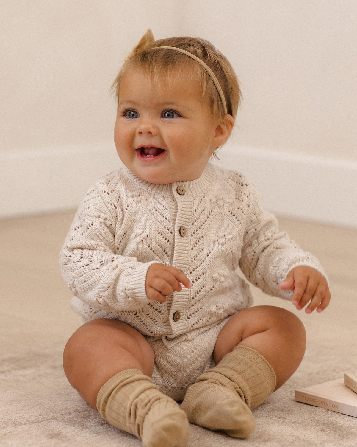 Knit Bloomer Heathered Oatmeal