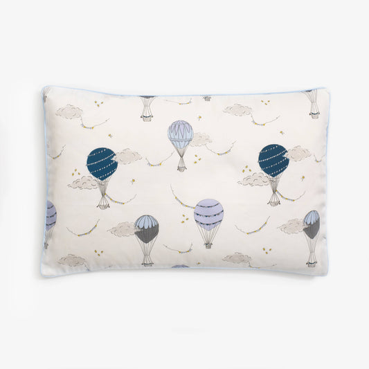 Touch The Sky Toddler Pillow - Blue: Pillowcase