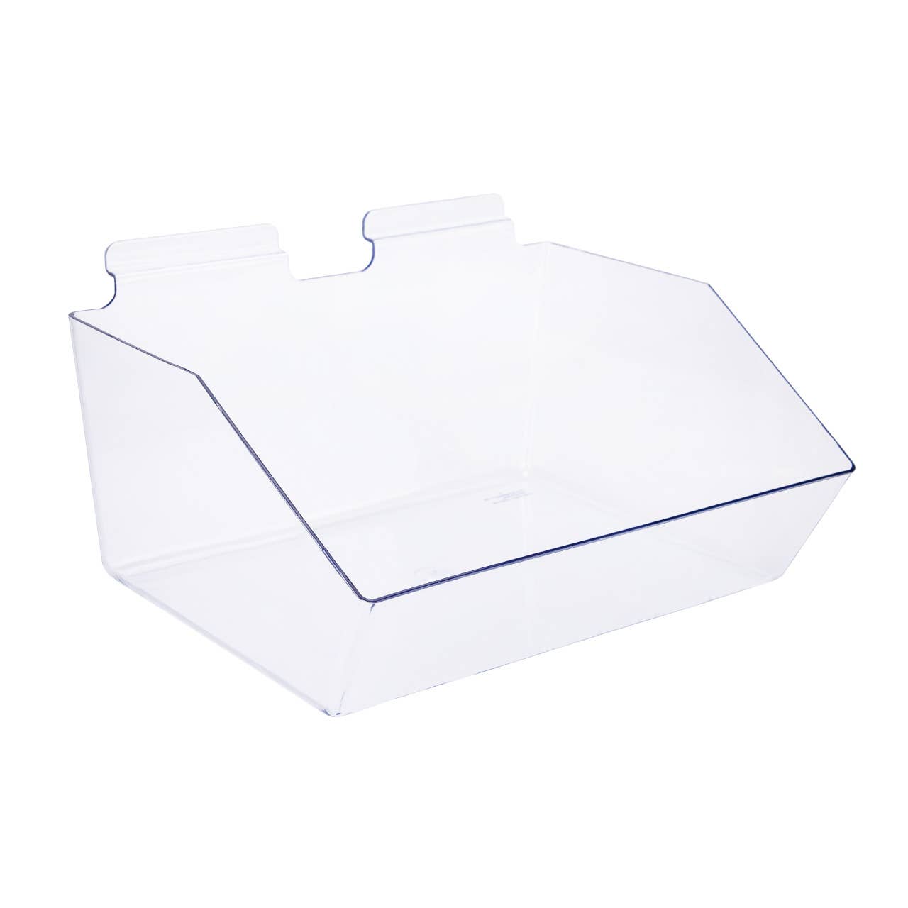 12"W X 5½"D X 9½"H Clear Plastic Dump Bin