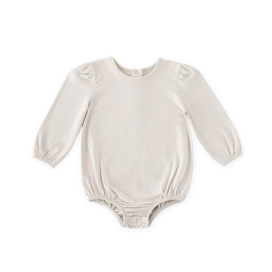 Essentials Puff Sleeve One-Piece - Natural