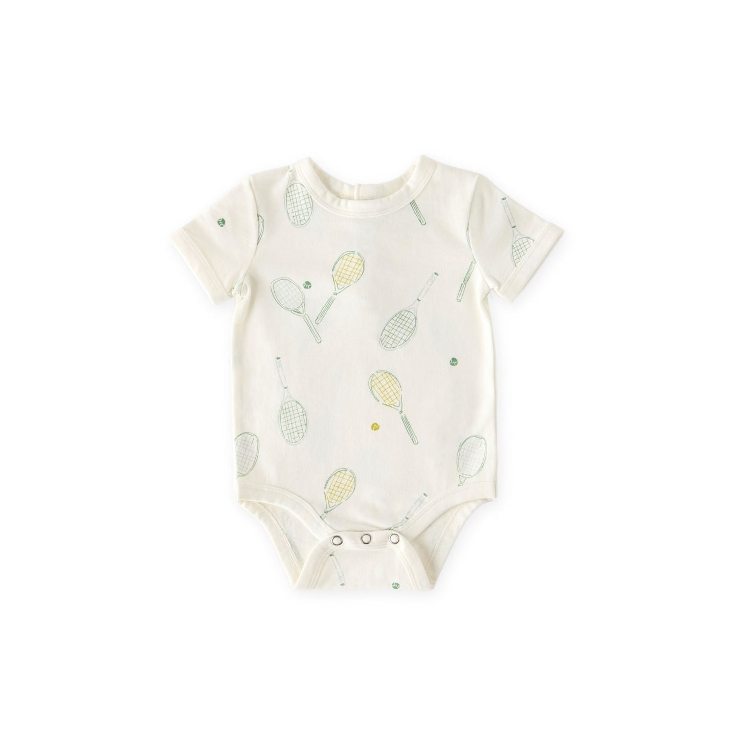 Short Sleeve Henley One-Piece - Doubles
