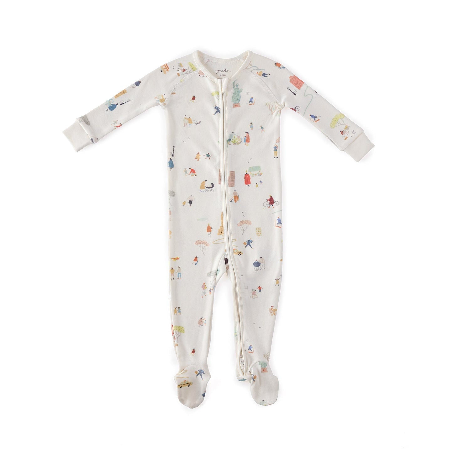Ribbed Baby Sleeper - Explore the World