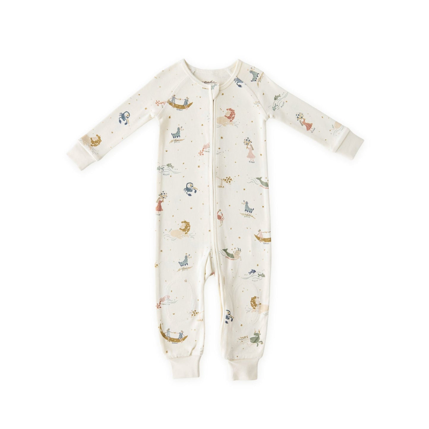 Ribbed Baby Footless Sleeper - Zodiac