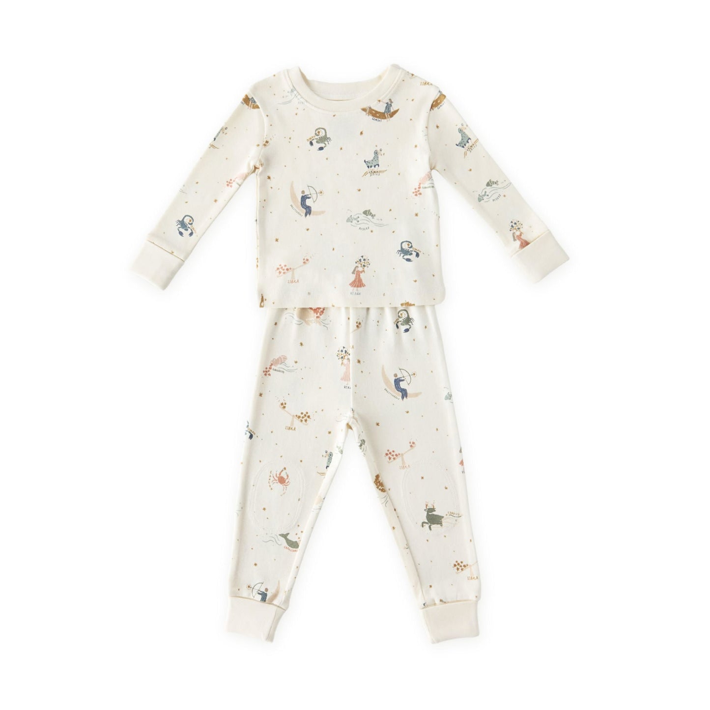 Ribbed Toddler Pajama - Zodiac