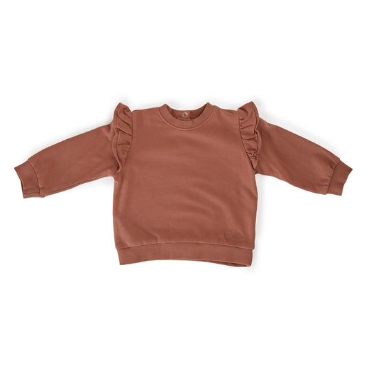 French Terry Baby Sweatshirt - Clay