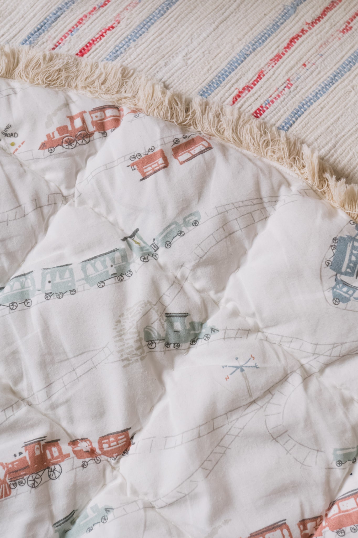 Baby Play Mat - Locomotive