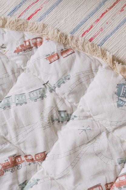 Baby Play Mat - Locomotive