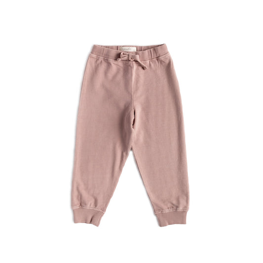 French Terry Toddler Jogger - Soft Peony