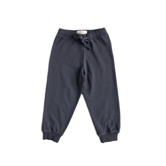 French Terry Toddler Jogger - Ink Blue