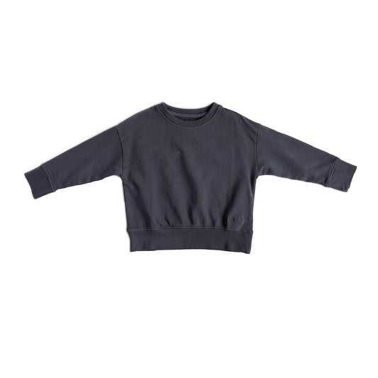 French Terry Toddler Sweatshirt - Ink Blue