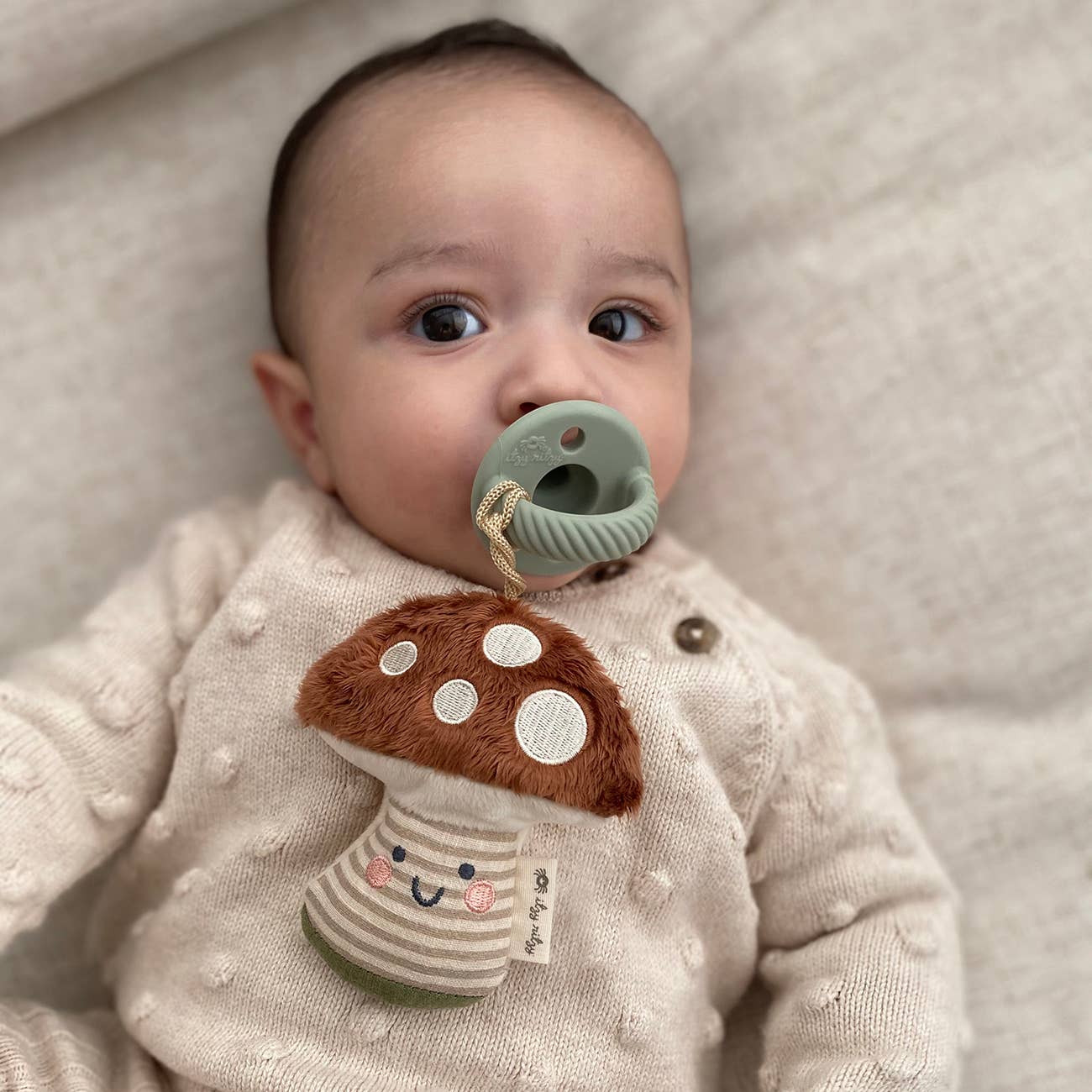 Sweetie Pal™ Plush & Pacifier: Ash the Mushroom