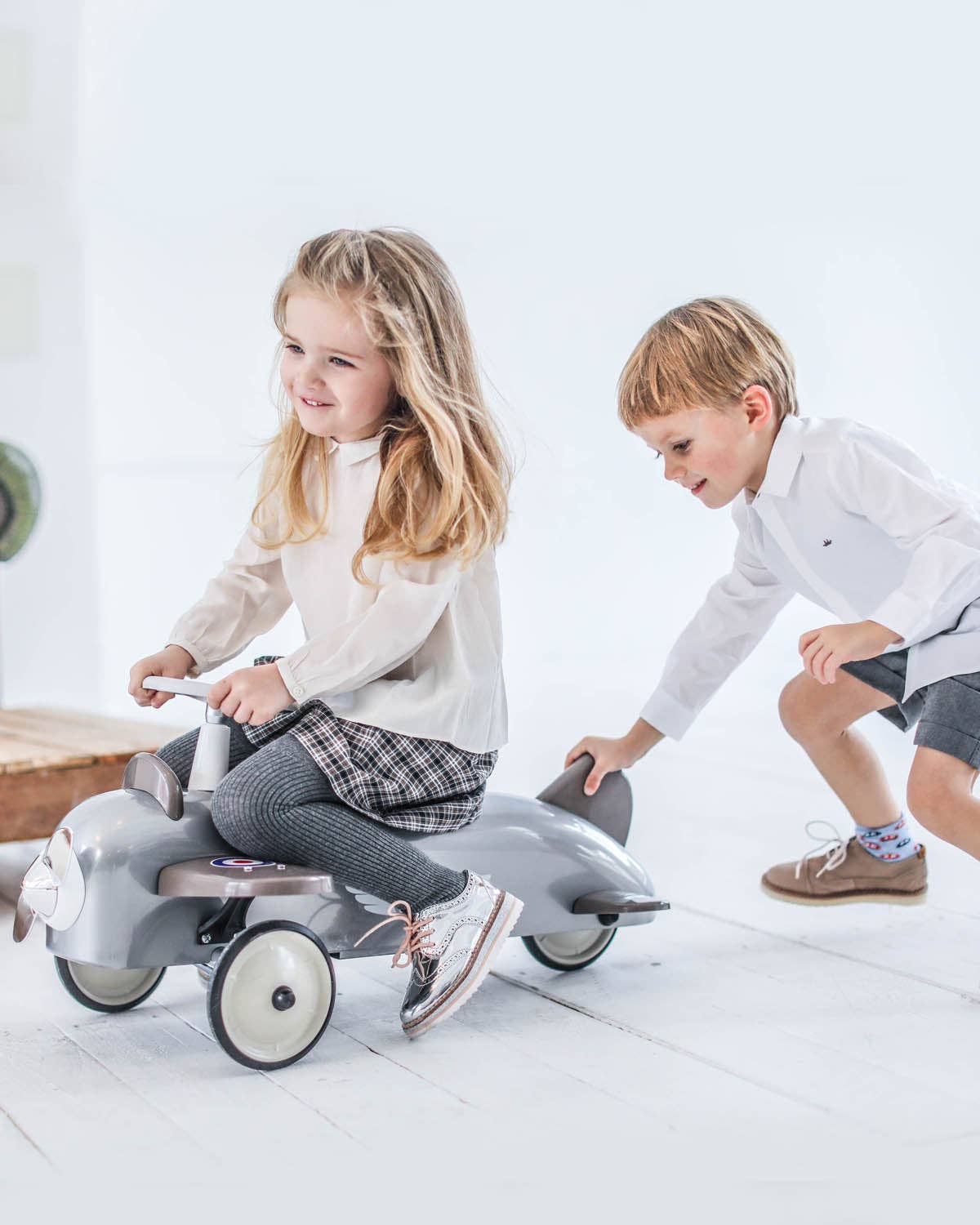 Ride-On SPEEDSTER PLANE Silver