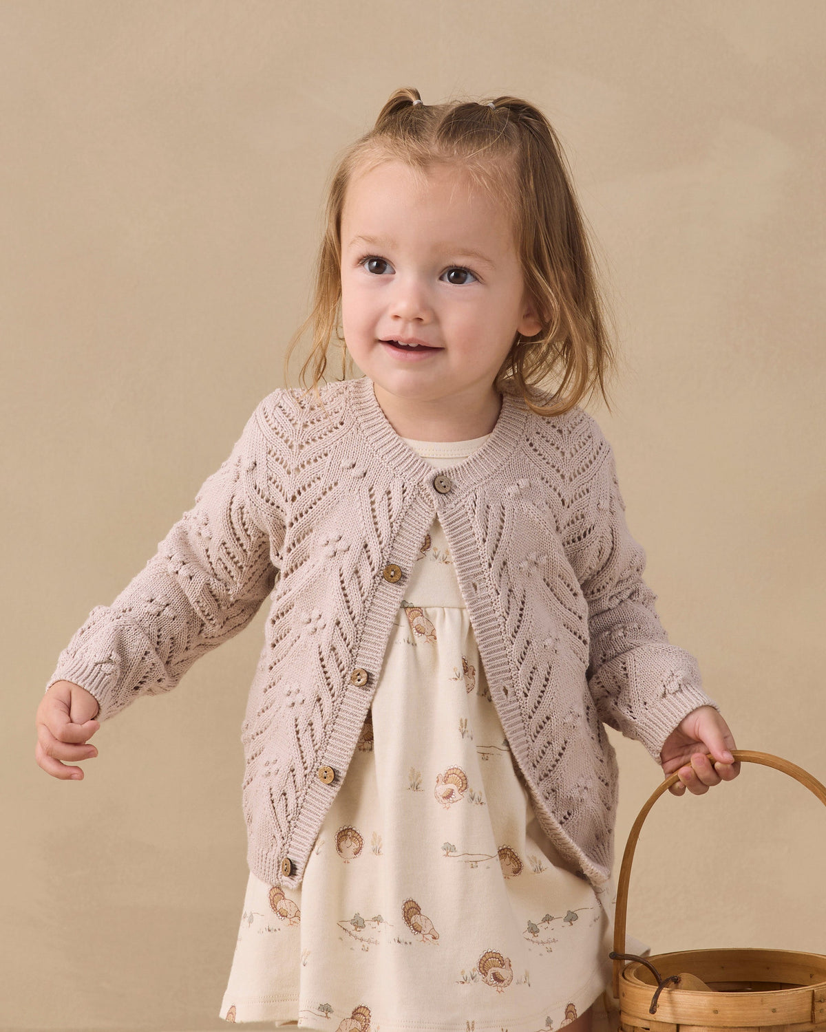 Knit Cardigan Lilac Mist