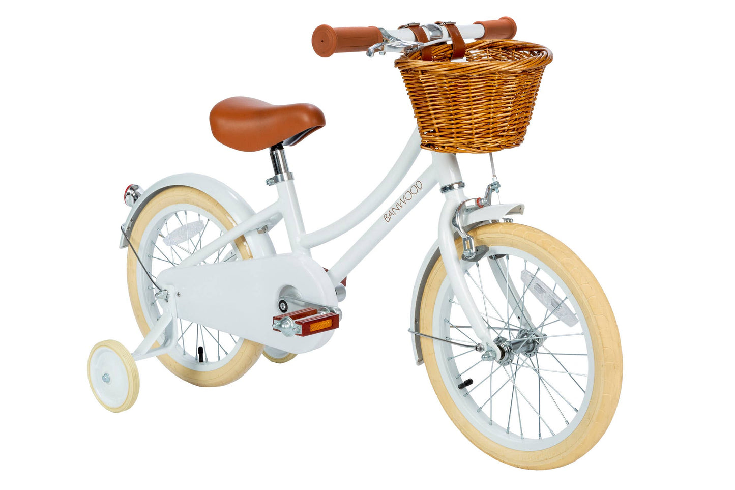 BANWOOD 16" CLASSIC BIKE VINTAGE - WHITE