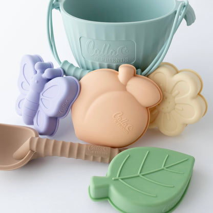 Peach Blossom Silicone Beach Toy Set