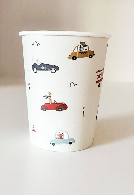 Eco-Friendly Patterned Car Cups