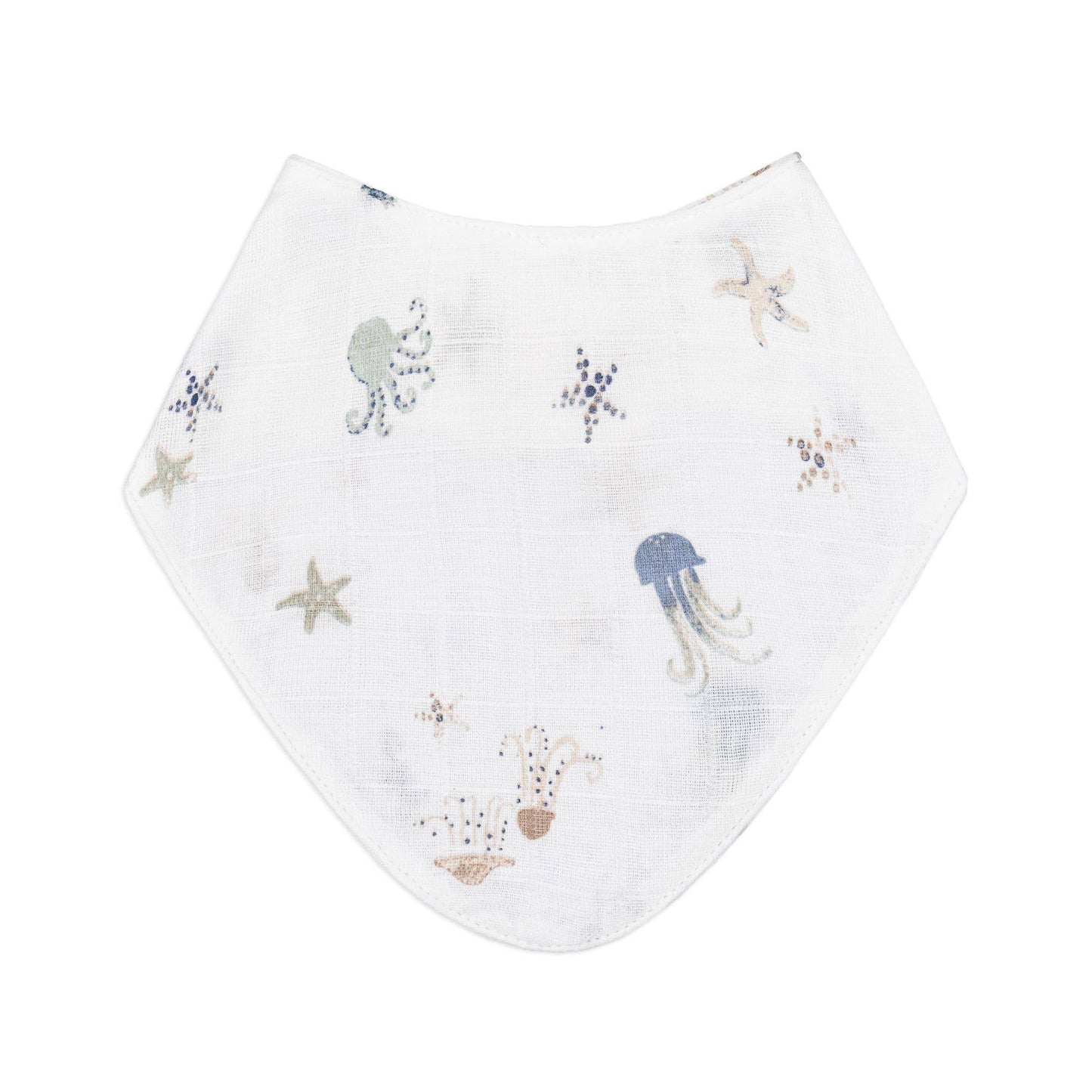 Cove 3-pc. Muslin Bib Set (Sea Life)