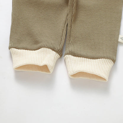 Organic Cotton Cocoa Waffle Set